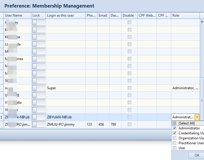 Assign Role